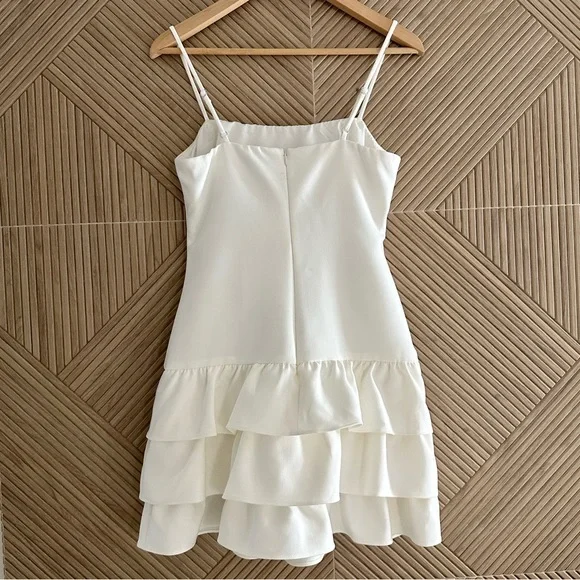 NEW!💕LIKELY💕 Ivory Amici Mini Dress, 6 - Picture 7 of 9